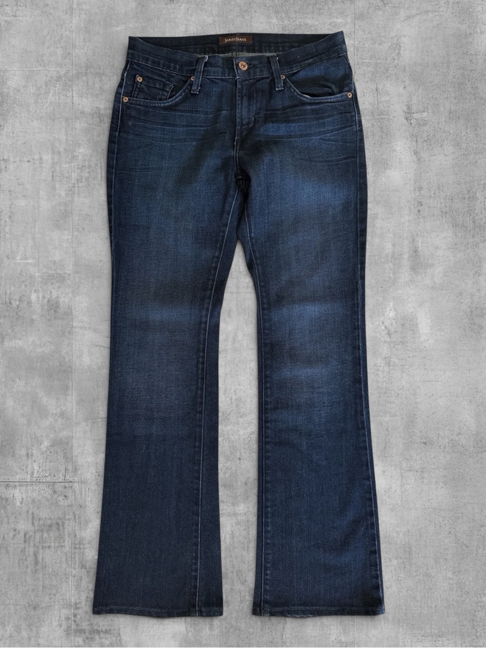 James Jeans Reboot Dark Wash Mid Rise Bootcut Jeans W29